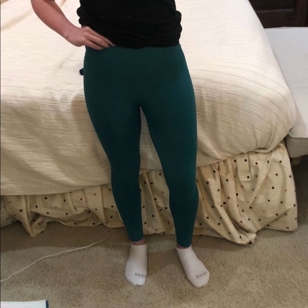 Lululemon Teal Cropped Leggings